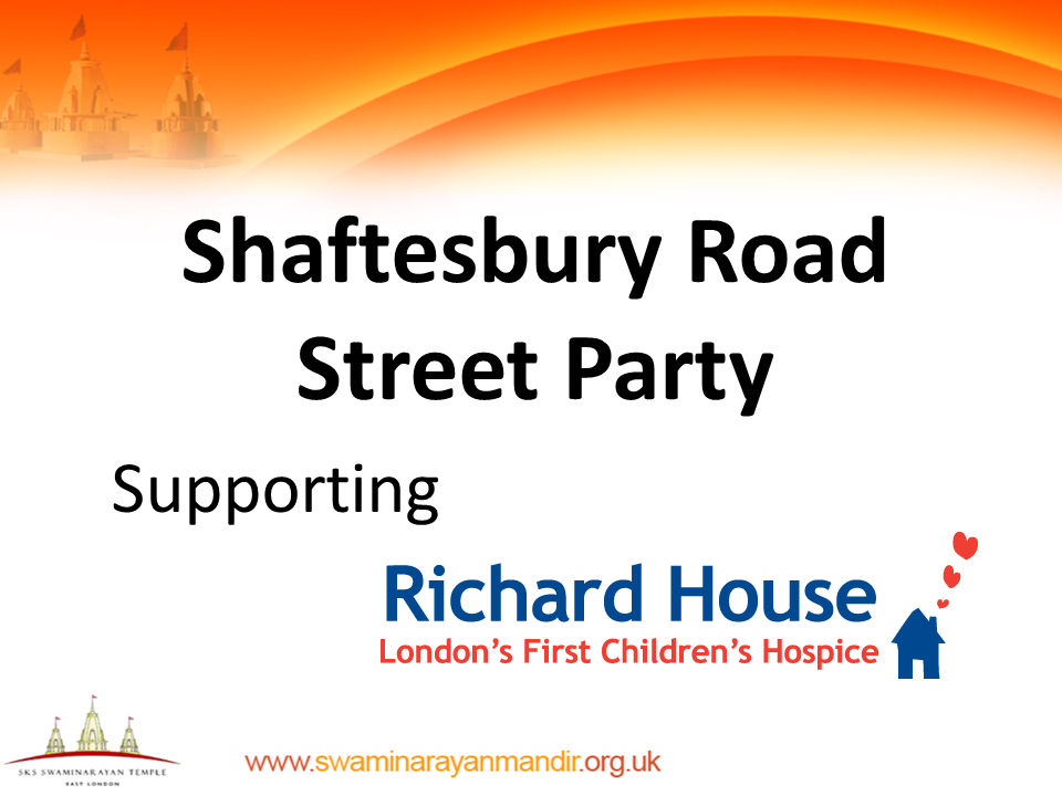 Street party - ©1987-2017 SKS Swaminarayan Temple East London